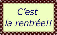 La Rentrée