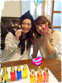 カラーセラピーのお客様(*^_^*) 2014/10/16 20:58:16
