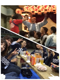 前夜祭で耳つぼ(*^^*) 2014/10/10 21:36:54