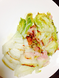 夕飯のメインは…白菜！