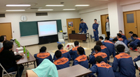 湖西市消防の皆さんと分娩介助実習 2019/11/02 16:57:14