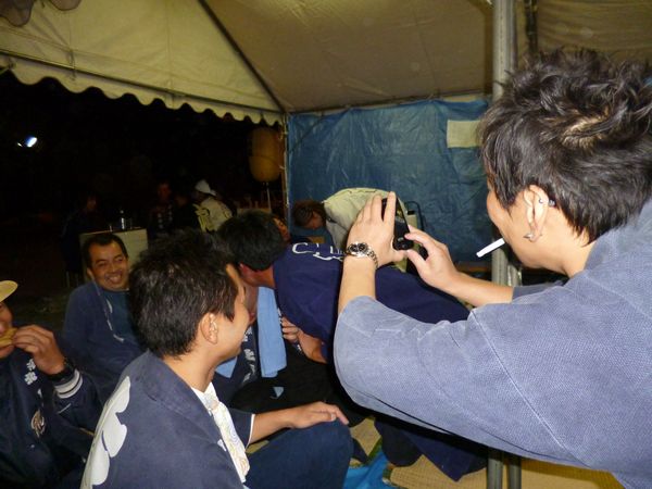 祭典です。