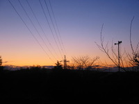 夕焼け♪ 2010/01/06 17:36:51