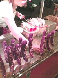 チョコ　バナナ