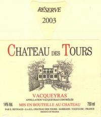 2003 CHATEAU DES TOURS