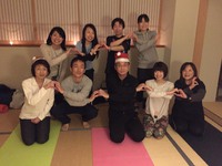 クリスマスナイトヨガ❤リラックスできましたのお言葉✨
