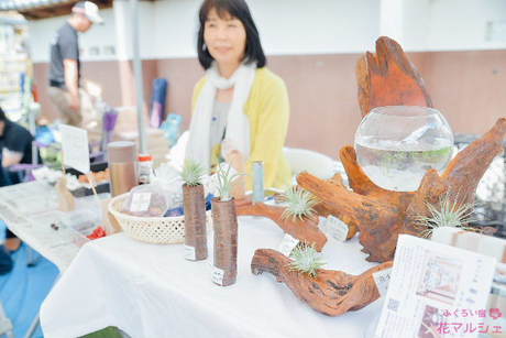 花マルシェ レポート＊花と雑貨のエリア