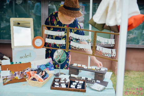 花マルシェ レポート＊花と雑貨のエリア
