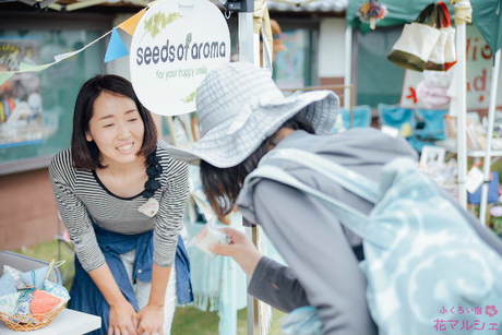 花マルシェ レポート＊花と雑貨のエリア