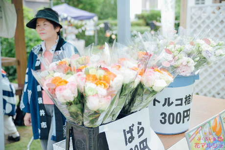 花マルシェ レポート＊花と雑貨のエリア