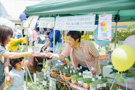 花マルシェ レポート＊花と雑貨のエリア