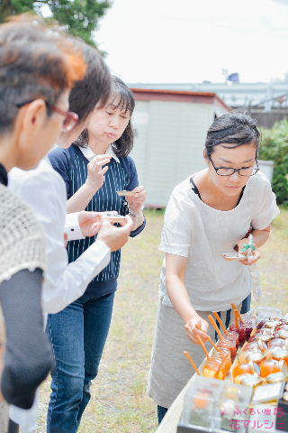 花マルシェ レポート＊FOOD＆SWEETS エリア