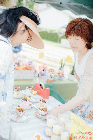 花マルシェ レポート＊FOOD＆SWEETS エリア