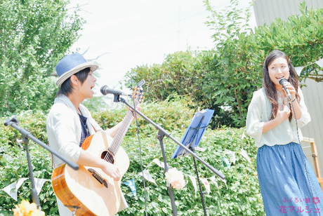 花マルシェ レポート＊LIVE