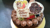 似顔絵ケーキ 2013/08/26 09:22:00