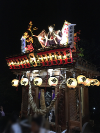 敷地の祭り 2017/10/09 19:22:09