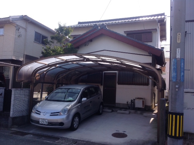 カーポート撤去処分