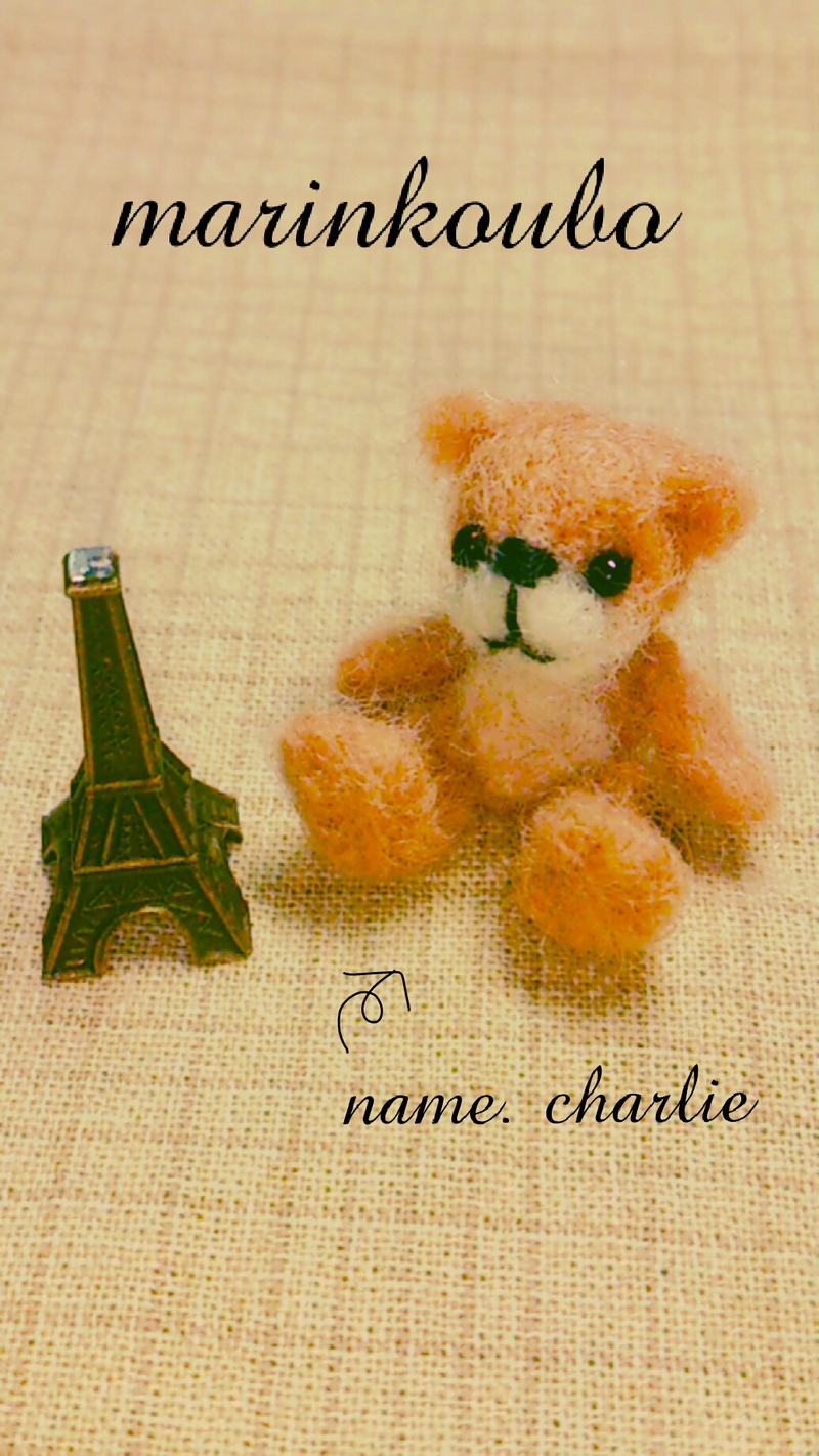クマのcharlie  完成