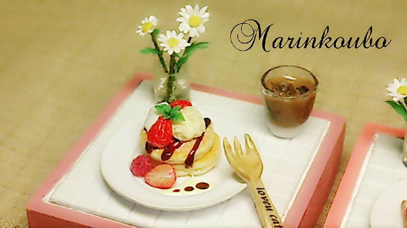 ミニチュア スイーツ出品しました(*´ч ` *)