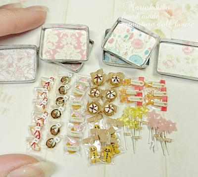 ﾐﾆﾁｭｱ お菓子set 完成