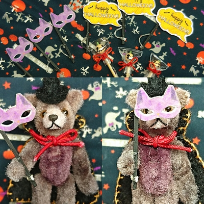 ﾐﾆﾁｭｱテディベア 2016ﾊﾛｳｨﾝ 手持ちの出来る付属