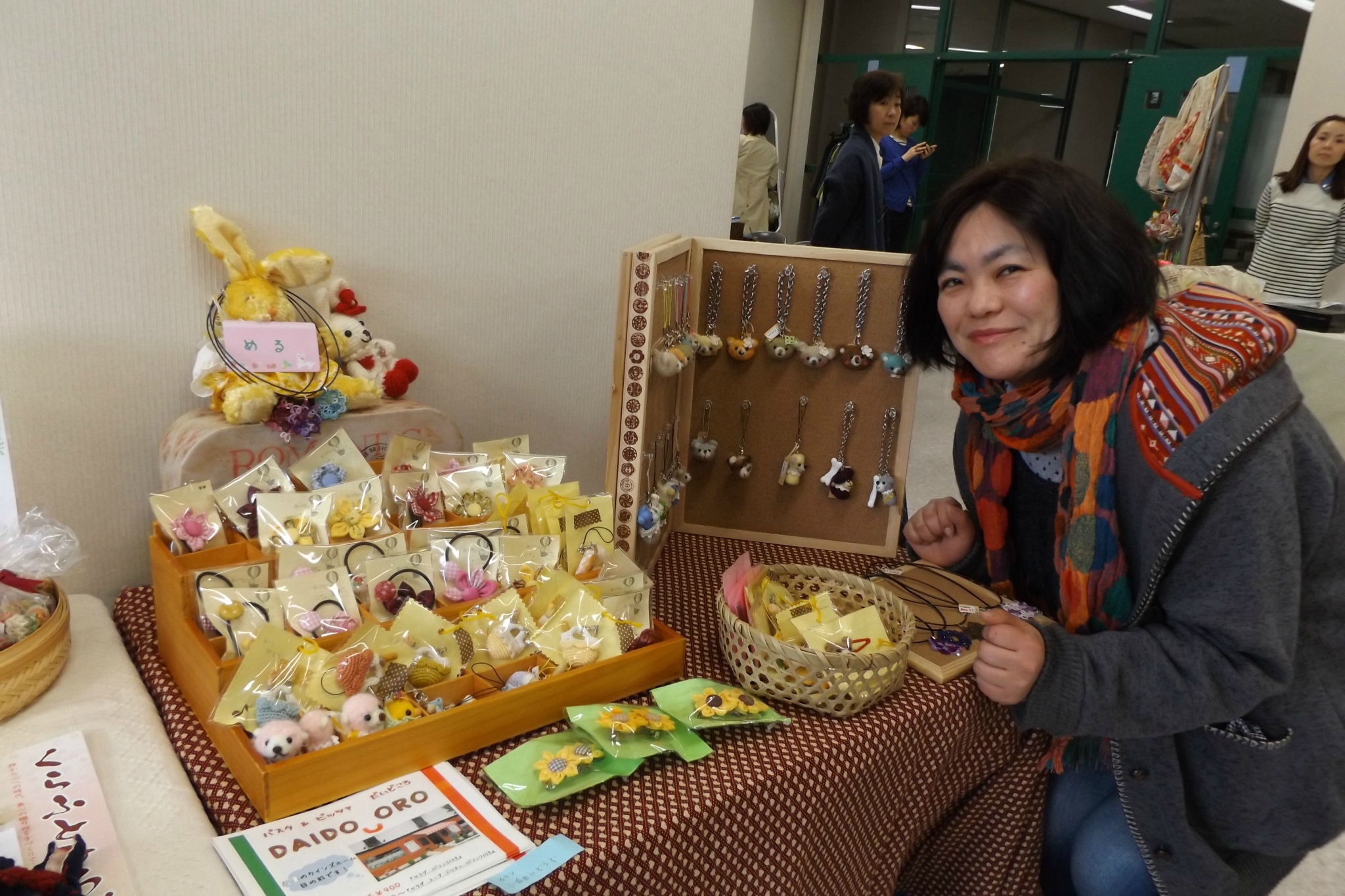アトリエ・ママの手作り展へ行って来ました