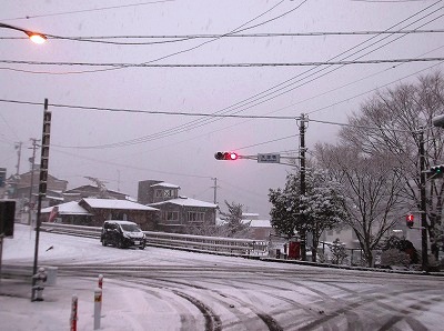 ★朝から雪★