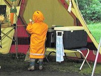 ★雨の日のキャンプ★ 2013/08/02 06:53:53