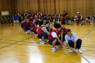 北海道の息子ｸﾝ・・・町民運動会