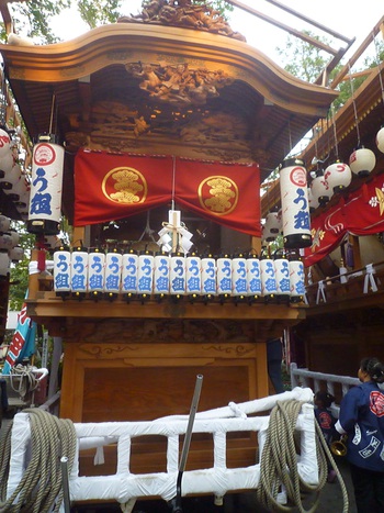 お祭りの風景