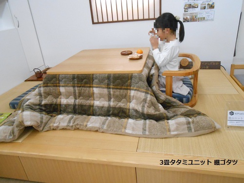 憧れの掘り炬燵