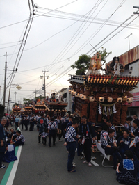 山梨のお祭り 2014/07/13 09:38:34