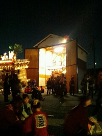 五社練り（平成２５年度天方の祭り） 2013/12/04 19:00:00