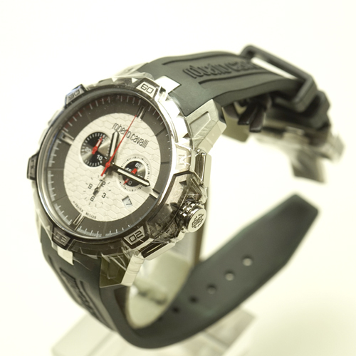 クーポン ロベルトカヴァリ バイ フランクミュラー　クロノグラフ 腕時計 RV1G084P0011
