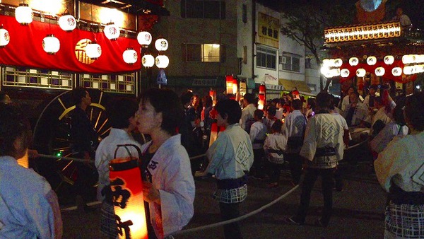 掛川祭(駅通り）