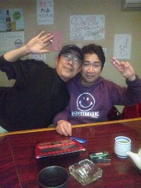∞陽気なオジサンとマスター∞ 2013/03/10 20:39:08