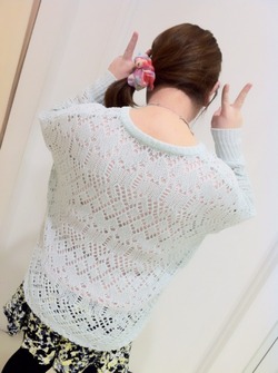 春ニット(*^_^*)