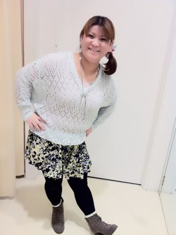 春ニット(*^_^*)