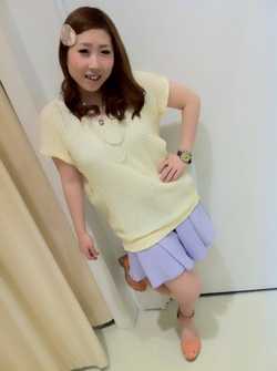 ハイウエストキュロット(^_-)-☆
