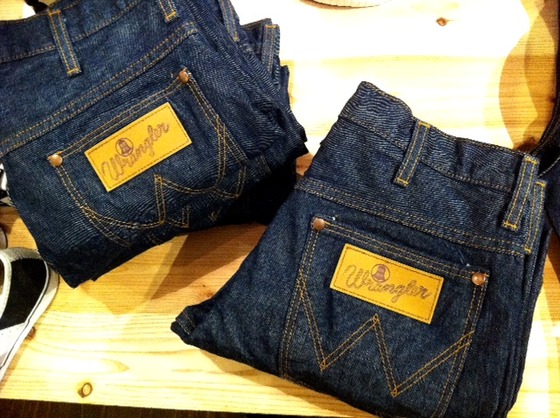 Wranglerタイトブーツカット入荷～