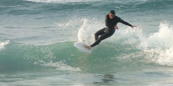 morning surfing
