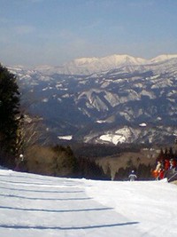 鷲ヶ岳♪で滑る