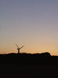 夕暮れ