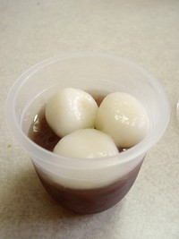 白玉ぜんざい