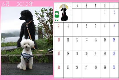 6月のカレンダー