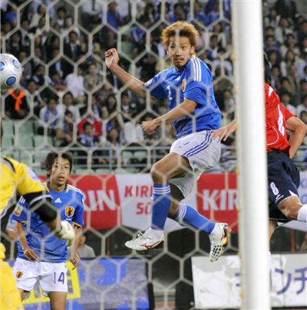 【画像】キリンカップサッカー2009　チリ戦　３点目