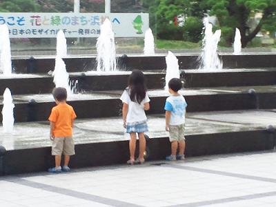 子供達とコンタクトレンズを買いに行くの巻