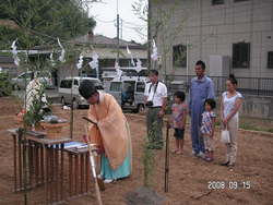 Ｉ邸　地鎮祭