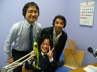 昨日の収録の写真です！ 2008/12/12 13:50:25