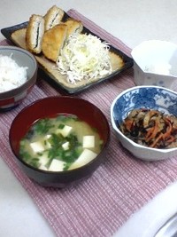 今日の夕飯 2008/12/26 19:54:58